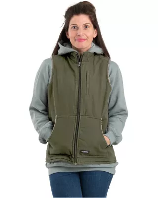 Berne Apparel Ladies' Sherpa-Lined Softstone Duck Vest