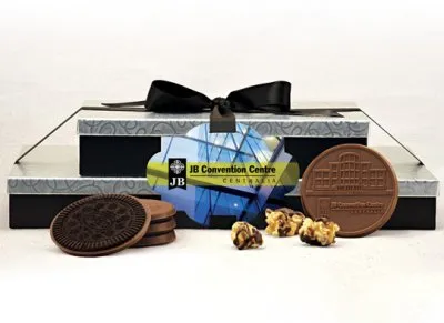 2-Piece Custom Chocolate Tower With TAG