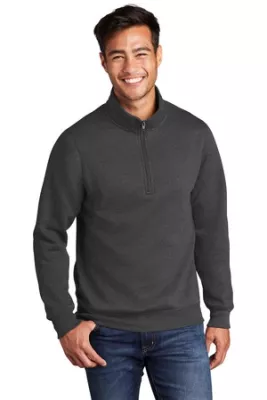 Port & Co™ Core Fleece 1/4-Zip Pullover Sweatshirt