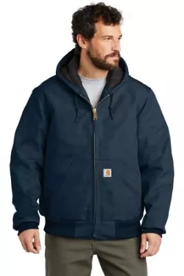 Carhartt ® Quilted-Flanne-Lined Duck Active Jac.