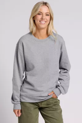 Jerzees Ultimate™ Unisex CVC Ring Spun Crewneck Sweatshirt