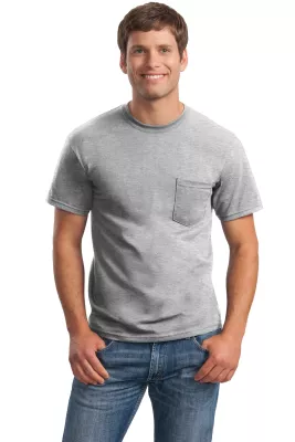 Gildan® - Ultra Cotton® 100% US Cotton T-Shirt with Pocket