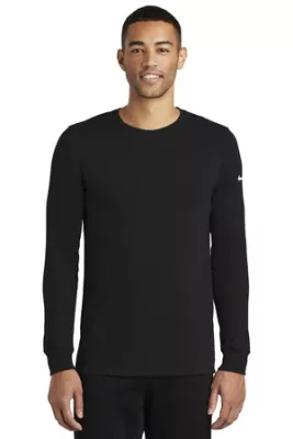 Nike Dri-FIT Cotton/Poly Long Sleeve Tee.