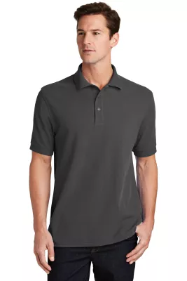 Port & Co™ Combed Ring Spun Pique Polo.