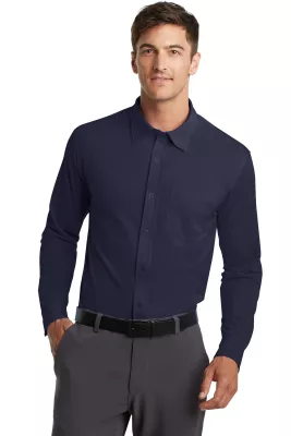 Port Authority® Dimension Knit Dress Shirt.