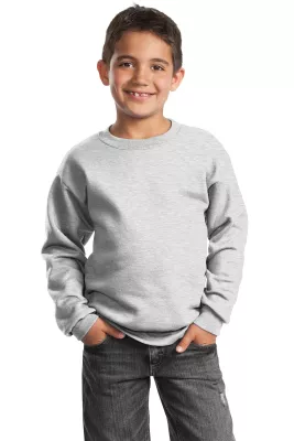 Port & Co™ Youth Core Fleece Crewneck Sweatshirt.
