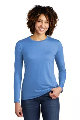 Allmade® Women's Tri-Blend Long Sleeve Tee