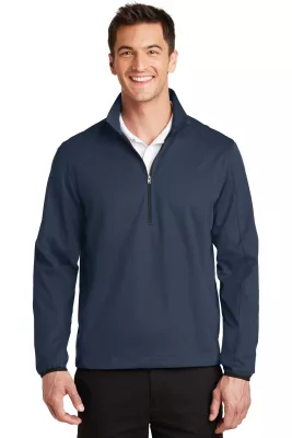 Port Authority® Active 1/2-Zip Soft Shell Jacket.