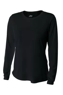 A4 Women's Cooling Performance Long Sleeve Tee