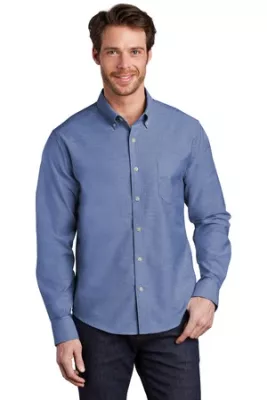 Port Authority ® Untucked Fit SuperPro ™ Oxford