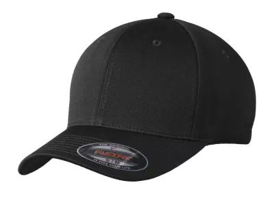 Sport-Tek® Flexfit® Cool & Dry Poly Block Mesh Cap.