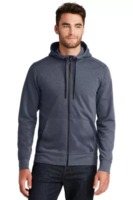 New Era® Tri-Blend Fleece Full-Zip Hoodie