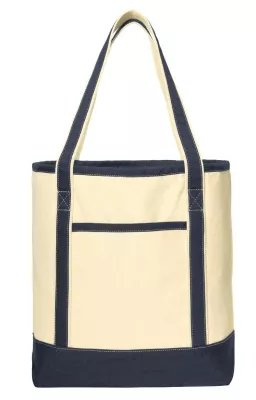 Port Authority® Large Cotton Canvas Tote.