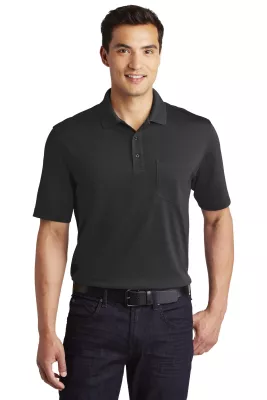 Port Authority® Dry Zone® UV Micro-Mesh Pocket Polo.