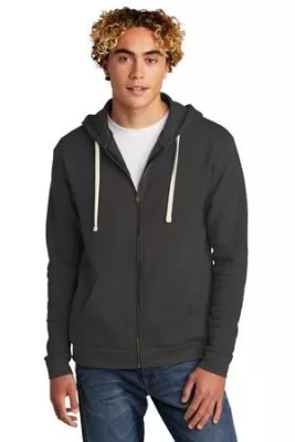 Next Level Apparel® Adult Santa Barbara Zip Hoodie.