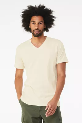 BELLA+CANVAS ® Unisex Jersey Short Sleeve V-Neck Tee.