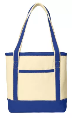 Port Authority® Medium Cotton Canvas Tote.