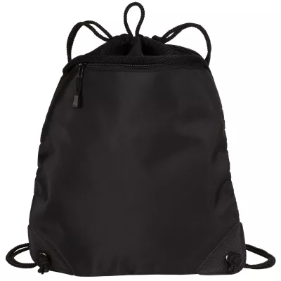 Port Authority® - Cinch Pack with Mesh Trim.