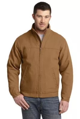 CornerStone® Washed Duck Cloth Flannel-Lined Work Jacket.