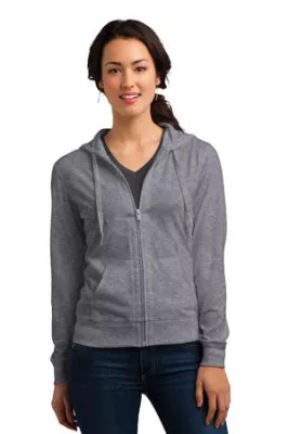 District® Women's Fitted Jersey Full-Zip Hoodie.