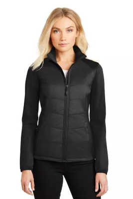 Port Authority® Women's Hybrid Soft Shell Jacket.