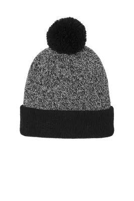 Sport-Tek® Halftime Heather Pom Beanie