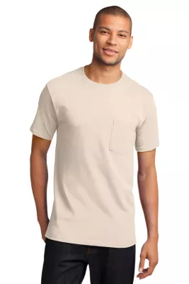 Port & Co™ Tall Essential Pocket Tee.