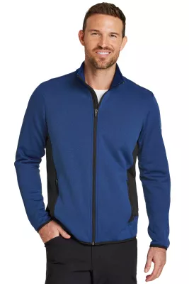Eddie Bauer® Full-Zip Heather Stretch Fleece Jacket.