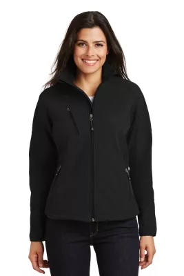 Port Authority® Women's Textured Soft Shell Jacket.