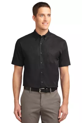 Port Authority® Tall Short Sleeve Easy Care Shirt.