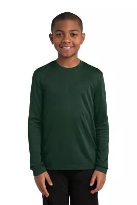 Sport-Tek® Youth Long Sleeve PosiCharge® Competitor™ Tee.