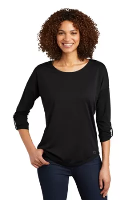 OGIO ® Women's Gravitate Scoop 3/4-Sleeve .