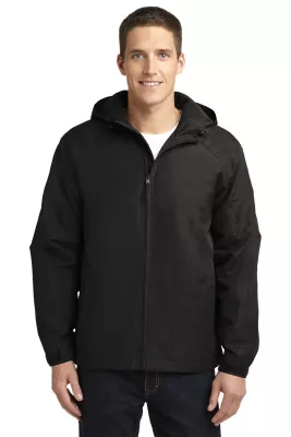 Port Authority® Hooded Charger Jacket.