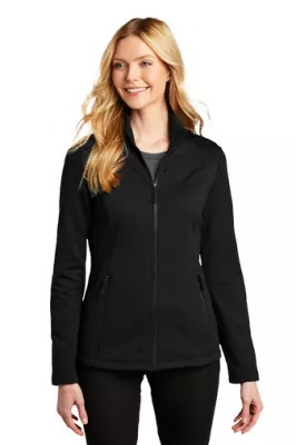 Port Authority ® Women's Grid Fleece Jacket.