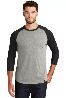 New Era ® Heritage Blend 3/4-Sleeve Baseball Raglan Tee.