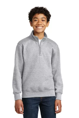 Port & Co™ Youth Core Fleece 1/4-Zip Pullover Sweatshirt