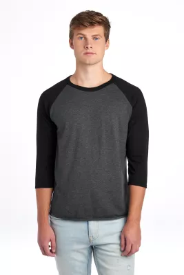 Jerzees® Unisex Premium Blend Combed Ring Spun 3/4-Sleeve Raglan