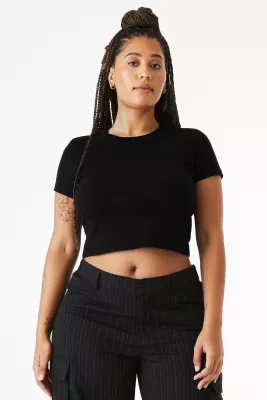 BELLA+CANVAS® Women's Micro Rib Baby Tee