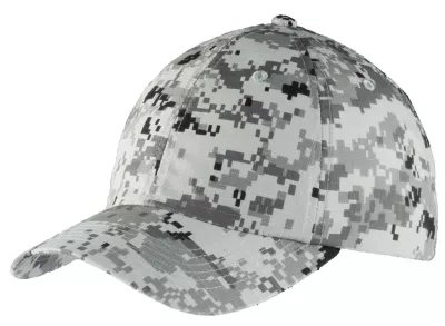 Port Authority® Digital Ripstop Camouflage Cap.