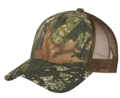 Port Authority® Structured Camouflage Mesh Back Cap.