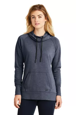 New Era ® Women's Tri-Blend Fleece Pullover Hoodie.