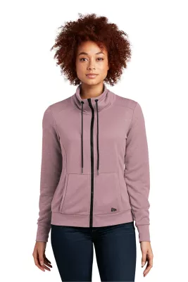 New Era® Women's Performance Terry Full-Zip Cowl