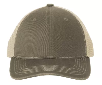 Port Authority® Distressed Mesh Back Cap