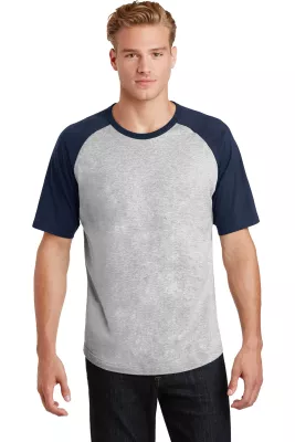 Sport-Tek® Short Sleeve Colorblock Raglan Jersey.