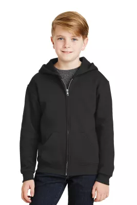 Jerzees® Youth NuBlend® Full-Zip Hooded Sweatshirt