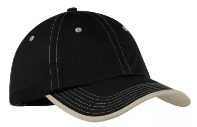 Port Authority® Vintage Washed Contrast Stitch Cap.