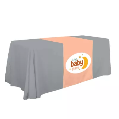28" LazerLine Table Runner Full-Color Front Only