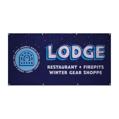 3' x 6' 18 oz. Vinyl Banner Single-Sided