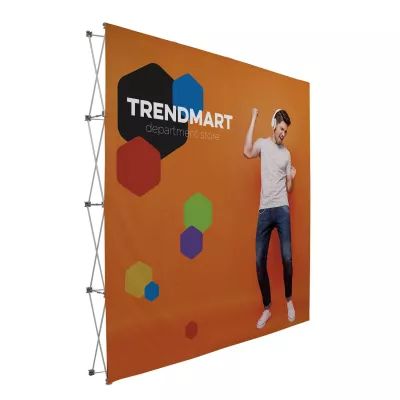 10' Tall Splash Floor Display Face Kit (Polyester Knit)