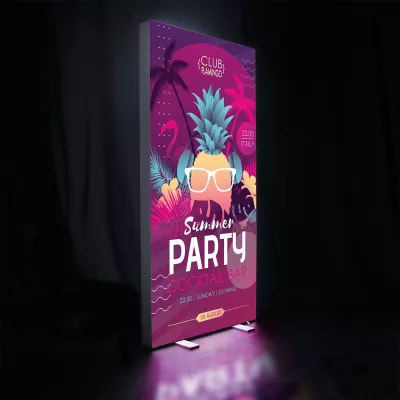 3' x 6.5' Fusion Glo Display Kit